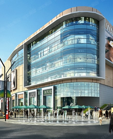 武泰閘萬隆廣場輕質墻板施工案例